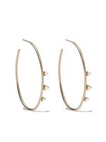 Mizuki boucles d'oreilles serties de perles en or 14ct - thumbnail