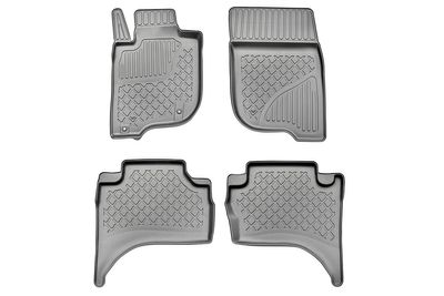 Rubbermatten passend voor Mitsubishi L200 IV Double Cab 2015-2022 (incl. Facelift) 603495