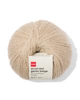 HEMA Acryl-wol garen 100g 165m beige
