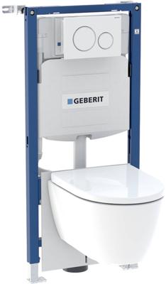 Geberit iCon complete toiletset wit