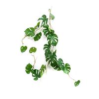 Kunsttak monstera vine 110 cm - Emerald