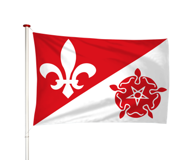 Vlag Dongjum - Doanjum (fr)
