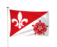 Vlag Dongjum - Doanjum (fr)