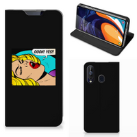 Samsung Galaxy A60 Hippe Standcase Popart Oh Yes - thumbnail