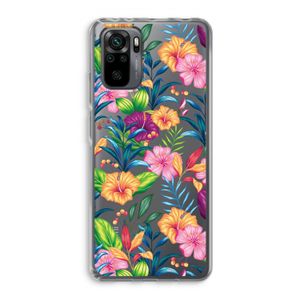 Tropisch 2: Xiaomi Redmi Note 10 Pro Transparant Hoesje