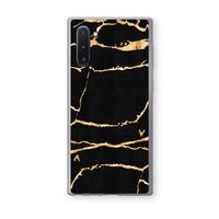 Gouden marmer: Samsung Galaxy Note 10 Transparant Hoesje