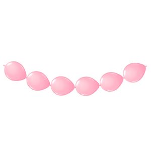 Folat BV Roze knoopballonnen, 8st.