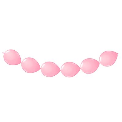 Folat BV Roze knoopballonnen, 8st.