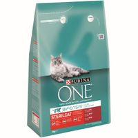 Kattenvoer one sterilcat rijk aan rund & tarwe brokjes 3 kg - Purina