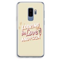 Pizza is the answer: Samsung Galaxy S9 Plus Transparant Hoesje Pizza is the answer: Samsung Galaxy S9 Plus Transparant Hoesje