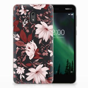 Hoesje maken Nokia 2 Watercolor Flowers