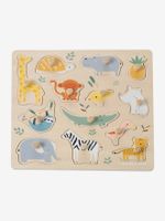 Puzzle met jungle-knopen meerkleurig