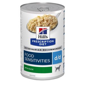 Hill's D/D Food Sensitivities hondenvoer nat 370g blik