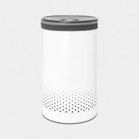 Brabantia Wasbox 60 L - Wit / Dark Grey - thumbnail