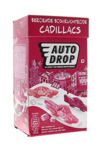 Beroemde bosvruchtrode cadillacs