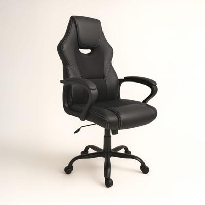 LoXa - Bureaustoel GameForce-X - Ergonomisch - Verstelbaar 48-58 cm - Kantelbaar tot 120° - Eco-leer & Mesh - Sportief Design - Voor Werk en Gaming