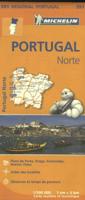 Michelin Wegenkaart 591 Portugal Noord (Paperback)