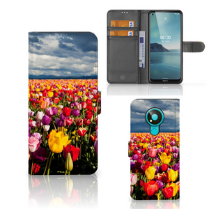 Nokia 3.4 Hoesje Tulpen