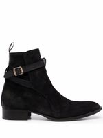 Giuliano Galiano bottines à boucles - Noir