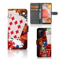 Samsung Galaxy A42 5G | Wallet Case | met Pasjes | Casino