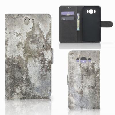 Samsung Galaxy J7 2016 | Bookcase | Beton Print