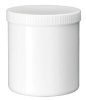 Blockland Zalfpot wit PP plastobel gedopt 1000ml 18 Stuks