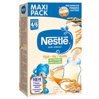 Nestle Baby Cereals Rijst Vanille Glutenvrij Granen Baby 6+ Maanden 500g