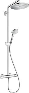 Hansgrohe Croma Select S 280 1 straal showerpipe met thermostaat ecosmart chroom