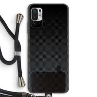 Musketon Halftone: Xiaomi Redmi Note 10 5G Transparant Hoesje met koord
