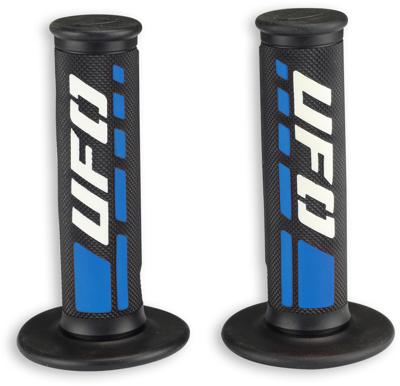 UFO PLAST Rubber grip trax black/white/blue