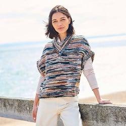 Stylecraft breipatroon For the Love of Stripes Poncho and Sweater