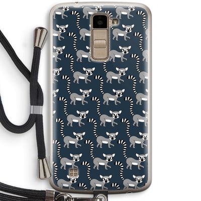 Makis: LG K10 (2016) Transparant Hoesje met koord