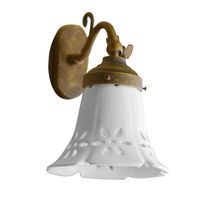 Sapho Vintage Marsala wandlamp E14 40W brons - thumbnail