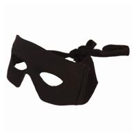 Faram Oogmasker - zwart - volwassenen en kinderen - boevenmasker - verkleedaccessoires