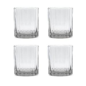 Brût Homeware, Set van 4, Whiskey Tumbler 25 CL, helder