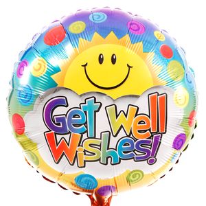 Get well wishes ballon sturen