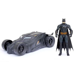 DC Comics Batman - Batman en Batmobile-speelset met Batman-actiefiguur van 30 cm