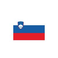 10x Vlag Slovenie stickers 10 cm - thumbnail