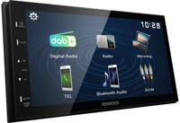 Kenwood DMX129DAB Autoradio met scherm dubbel DIN Bluetooth handsfree, DAB+ tuner, Aansluiting voor achteruitrijcamera, Aansluiting voor stuurbediening - thumbnail