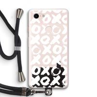 XOXO: Pixel 3 XL Transparant Hoesje met koord