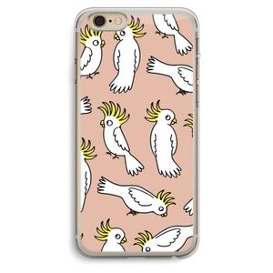 Papegaai: iPhone 6 Plus / 6S Plus Transparant Hoesje