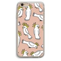 Papegaai: iPhone 6 Plus / 6S Plus Transparant Hoesje