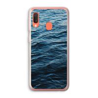 Oceaan: Samsung Galaxy A20e Transparant Hoesje - thumbnail