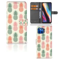 Motorola Moto G 5G Plus | Book Cover | Ananas