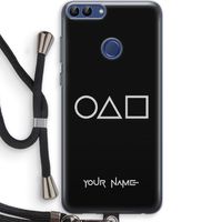 Squid Game: Huawei P Smart (2018) Transparant Hoesje met koord
