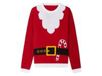 pepperts! Kinder kersttrui met LED-effect (146/152, Rood)
