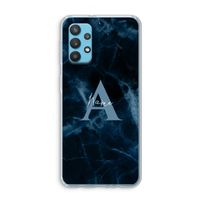 Midnight Marble: Samsung Galaxy A32 4G Transparant Hoesje