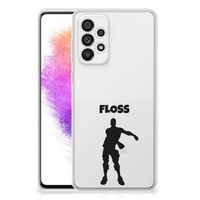 Samsung Galaxy A73 5G Telefoonhoesje met Naam Floss - thumbnail