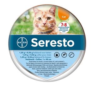 Bayer Seresto tekenen vlooienband kat