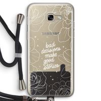 Good stories: Samsung Galaxy A5 (2017) Transparant Hoesje met koord